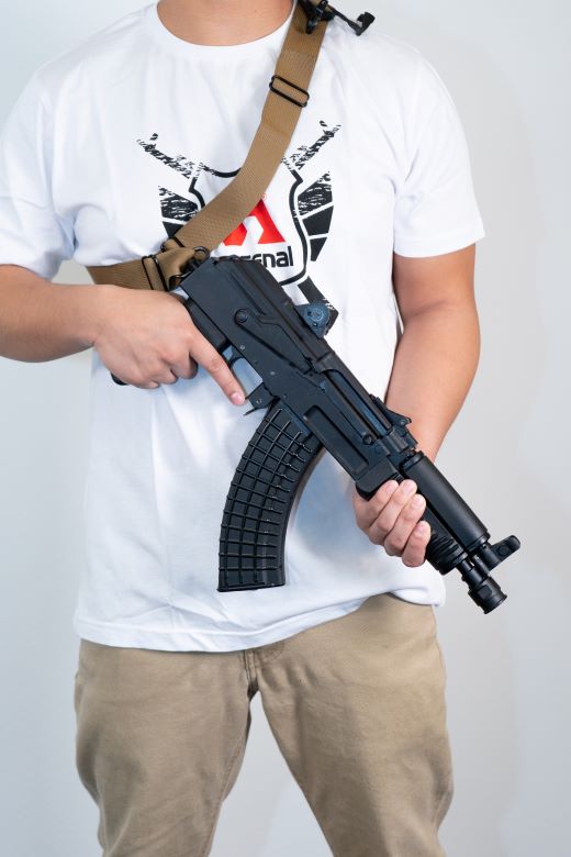 Arsenal SAM7R 7.62x39mm Semi-Auto AK47 Rifle with AR-M5F Rail System at  K-Var